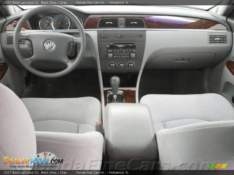 2007 Buick LaCrosse CX Black Onyx / Gray Photo #17