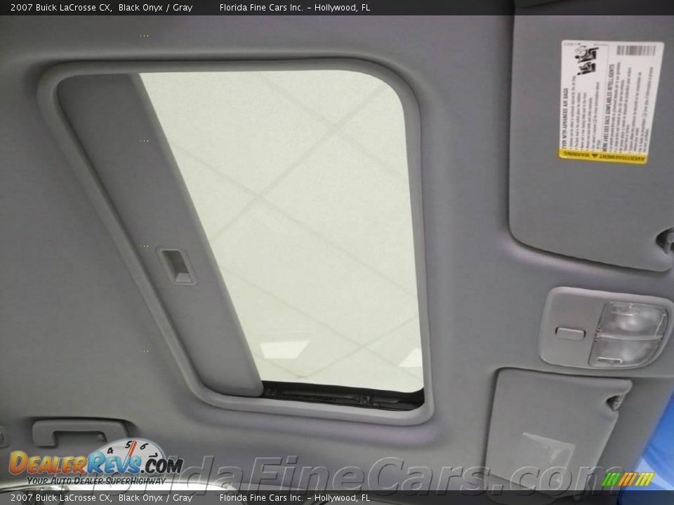 2007 Buick LaCrosse CX Black Onyx / Gray Photo #19