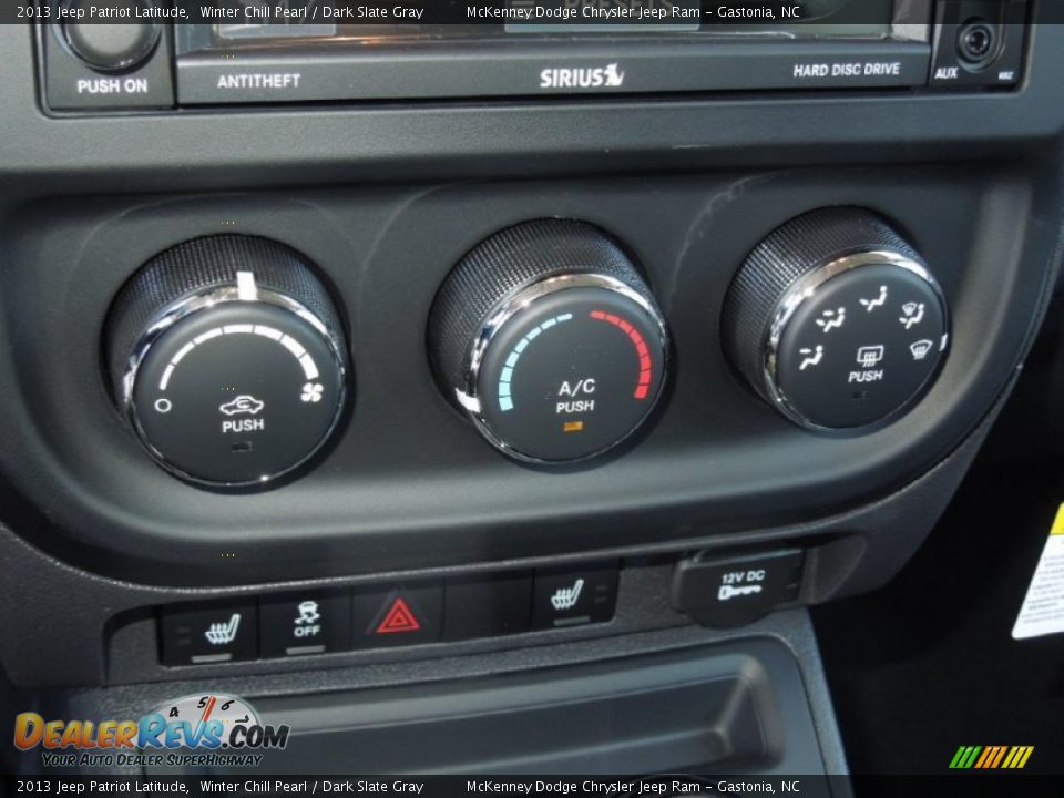 2013 Jeep Patriot Latitude Winter Chill Pearl / Dark Slate Gray Photo #14