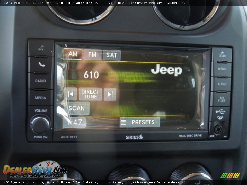 2013 Jeep Patriot Latitude Winter Chill Pearl / Dark Slate Gray Photo #15