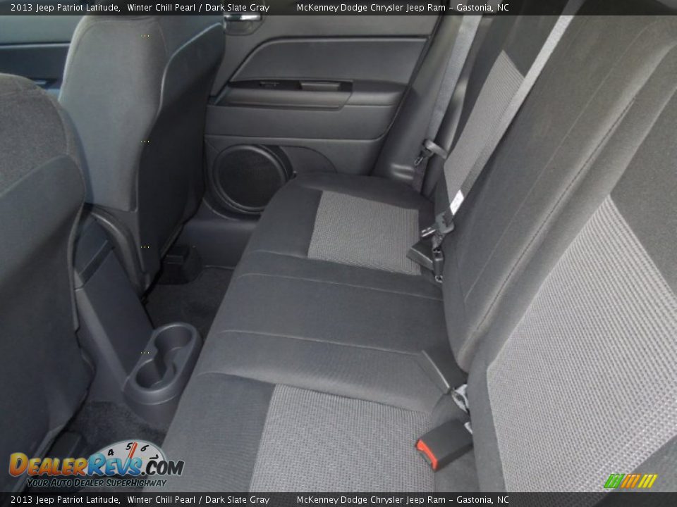 2013 Jeep Patriot Latitude Winter Chill Pearl / Dark Slate Gray Photo #18