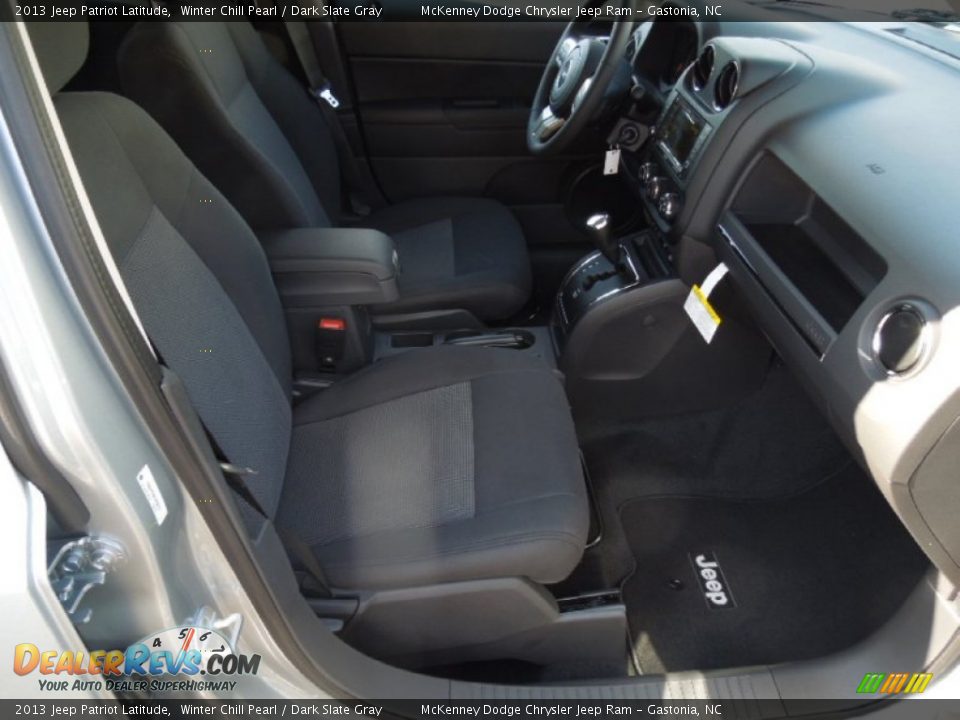 2013 Jeep Patriot Latitude Winter Chill Pearl / Dark Slate Gray Photo #20