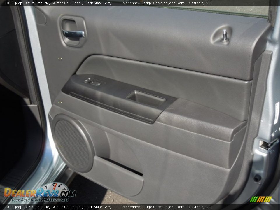 2013 Jeep Patriot Latitude Winter Chill Pearl / Dark Slate Gray Photo #21