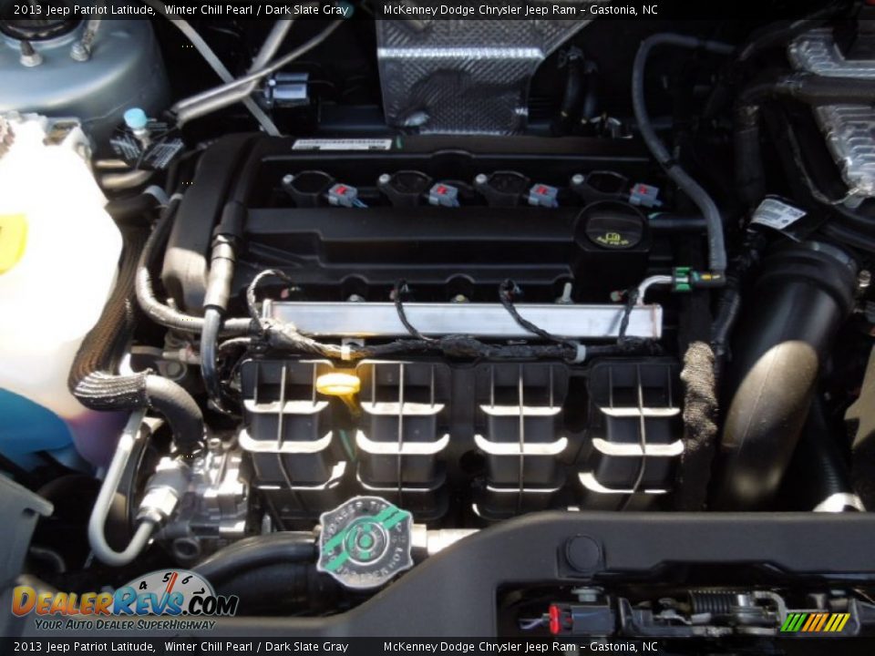 2013 Jeep Patriot Latitude Winter Chill Pearl / Dark Slate Gray Photo #23