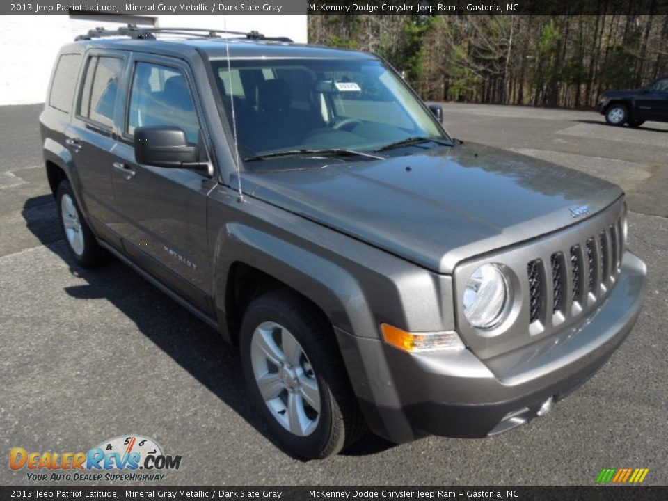 2013 Jeep Patriot Latitude Mineral Gray Metallic / Dark Slate Gray Photo #1