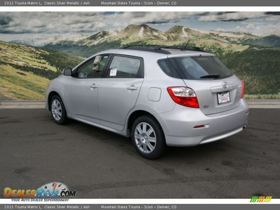 2013 Toyota Matrix L Classic Silver Metallic / Ash Photo #2