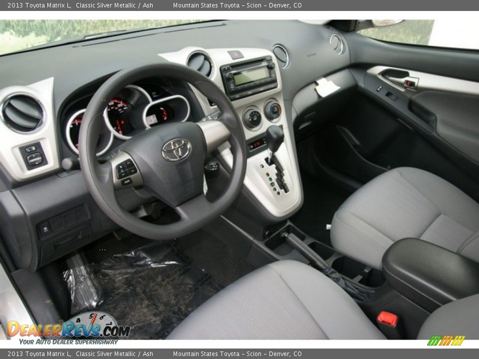 2013 Toyota Matrix L Classic Silver Metallic / Ash Photo #5