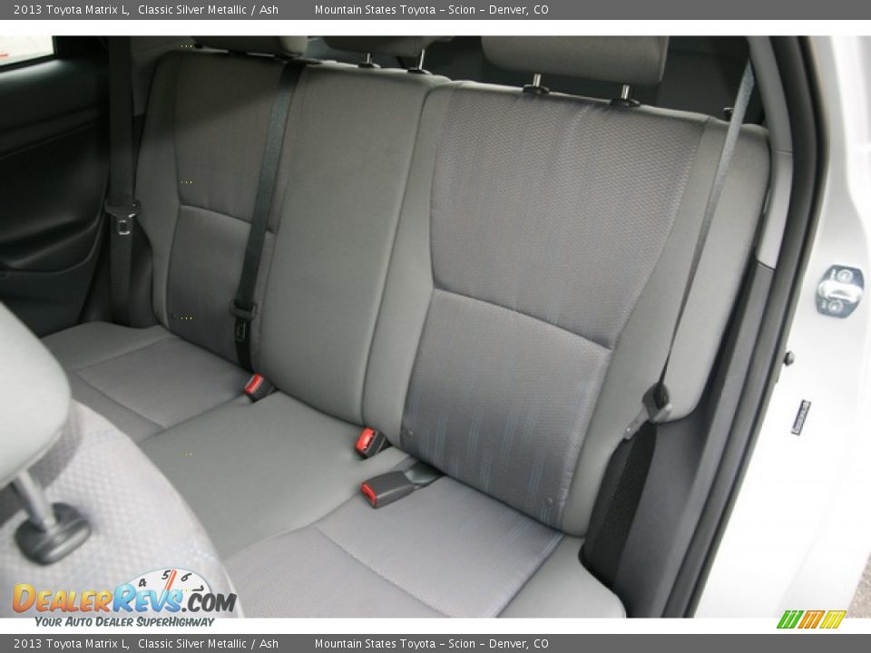 2013 Toyota Matrix L Classic Silver Metallic / Ash Photo #7