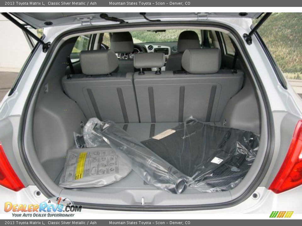 2013 Toyota Matrix L Classic Silver Metallic / Ash Photo #8