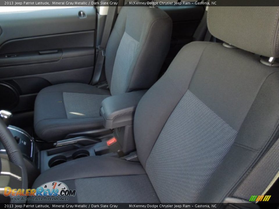 2013 Jeep Patriot Latitude Mineral Gray Metallic / Dark Slate Gray Photo #9