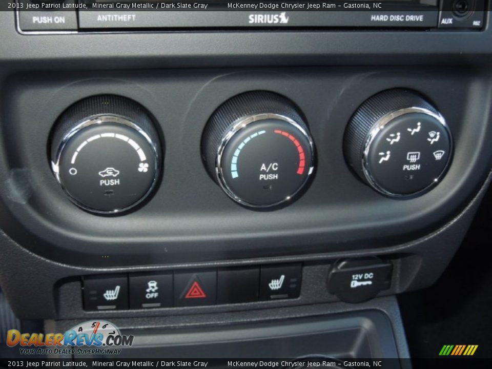 2013 Jeep Patriot Latitude Mineral Gray Metallic / Dark Slate Gray Photo #14