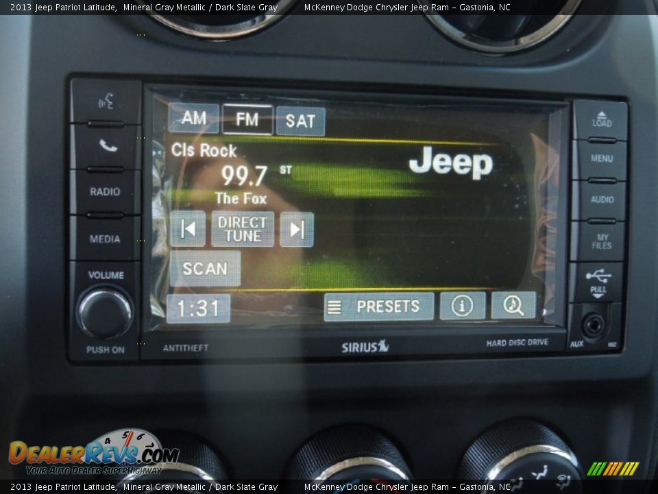 2013 Jeep Patriot Latitude Mineral Gray Metallic / Dark Slate Gray Photo #15