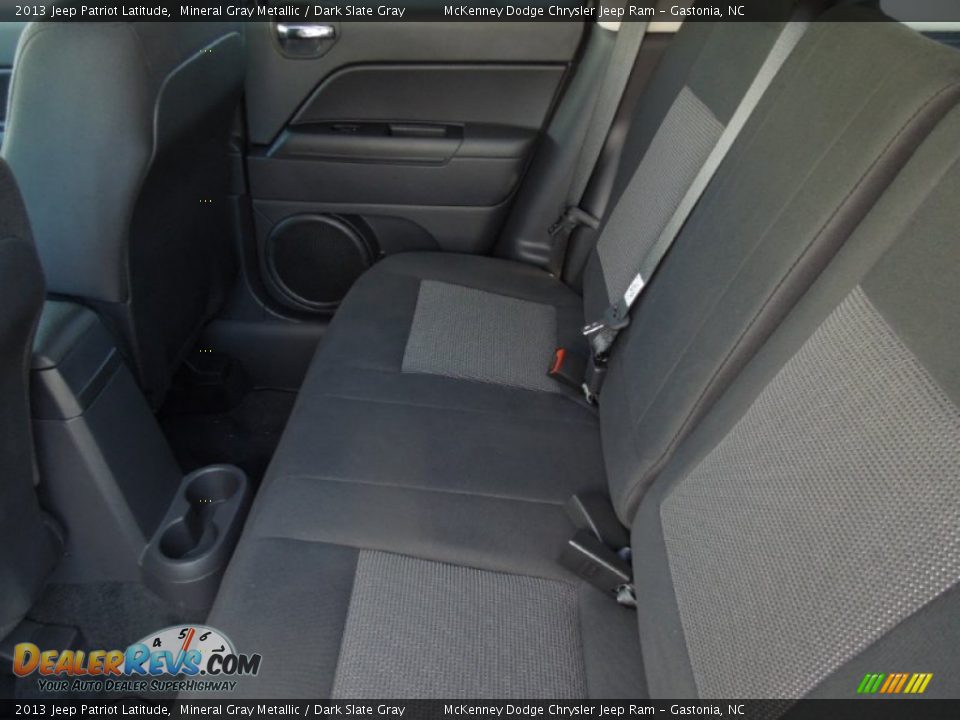 2013 Jeep Patriot Latitude Mineral Gray Metallic / Dark Slate Gray Photo #18