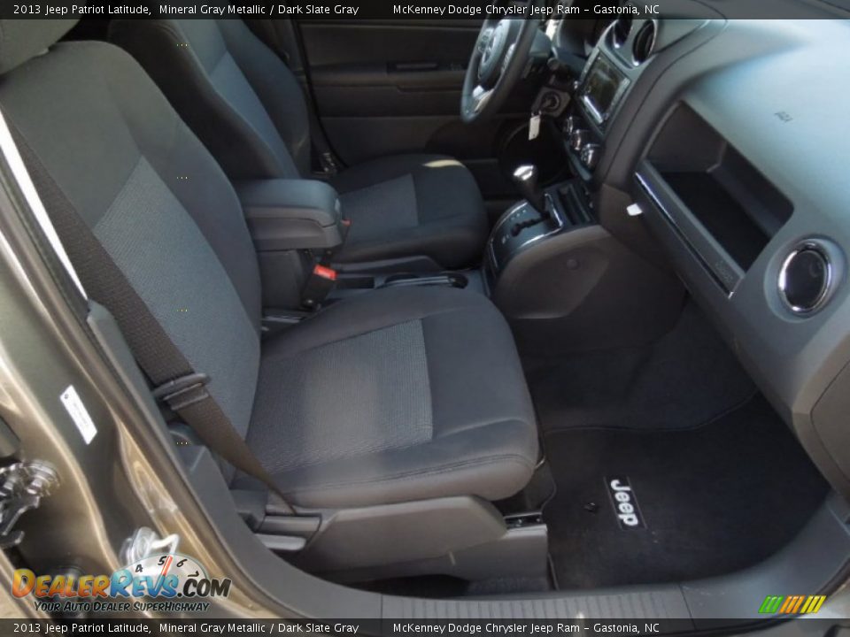 2013 Jeep Patriot Latitude Mineral Gray Metallic / Dark Slate Gray Photo #20