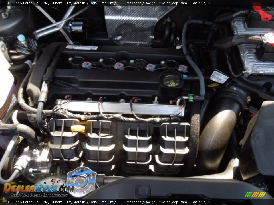 2013 Jeep Patriot Latitude Mineral Gray Metallic / Dark Slate Gray Photo #23