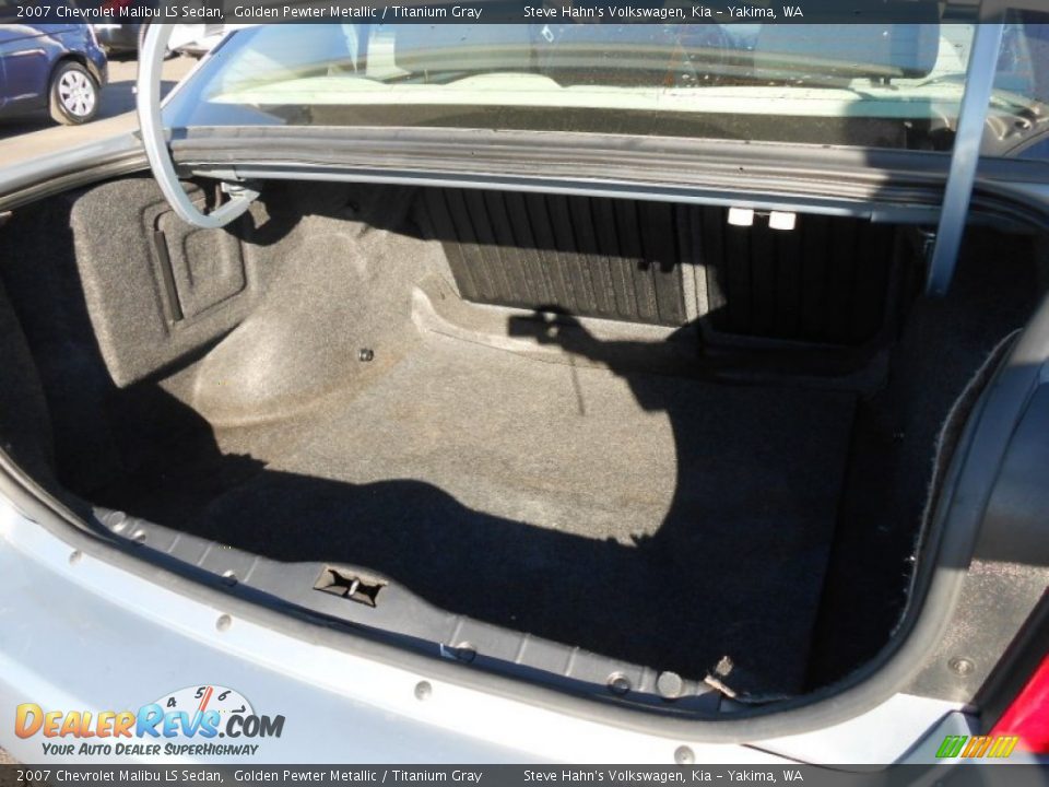 2007 Chevrolet Malibu LS Sedan Golden Pewter Metallic / Titanium Gray Photo #24