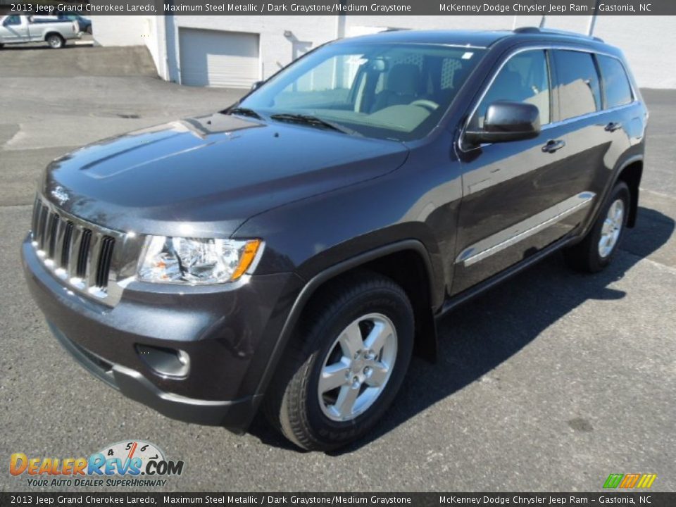2013 Jeep Grand Cherokee Laredo Maximum Steel Metallic / Dark Graystone/Medium Graystone Photo #2