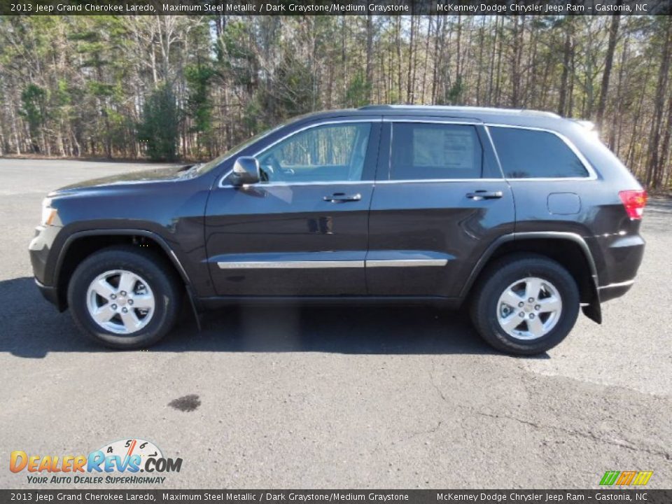 2013 Jeep Grand Cherokee Laredo Maximum Steel Metallic / Dark Graystone/Medium Graystone Photo #3