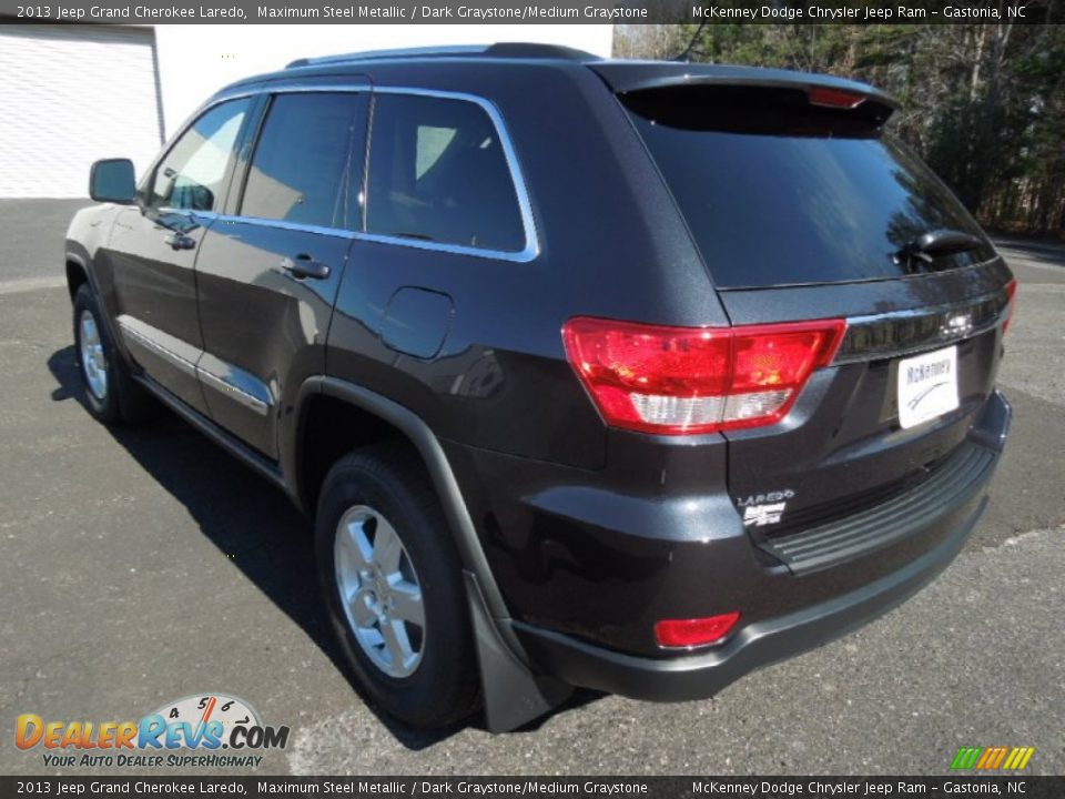 2013 Jeep Grand Cherokee Laredo Maximum Steel Metallic / Dark Graystone/Medium Graystone Photo #4