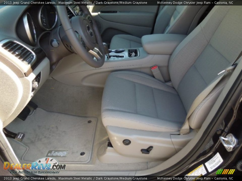 2013 Jeep Grand Cherokee Laredo Maximum Steel Metallic / Dark Graystone/Medium Graystone Photo #8