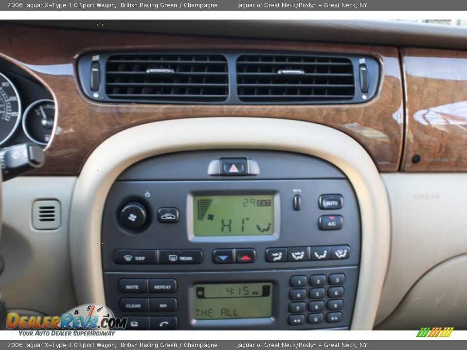 Controls of 2006 Jaguar X-Type 3.0 Sport Wagon Photo #23