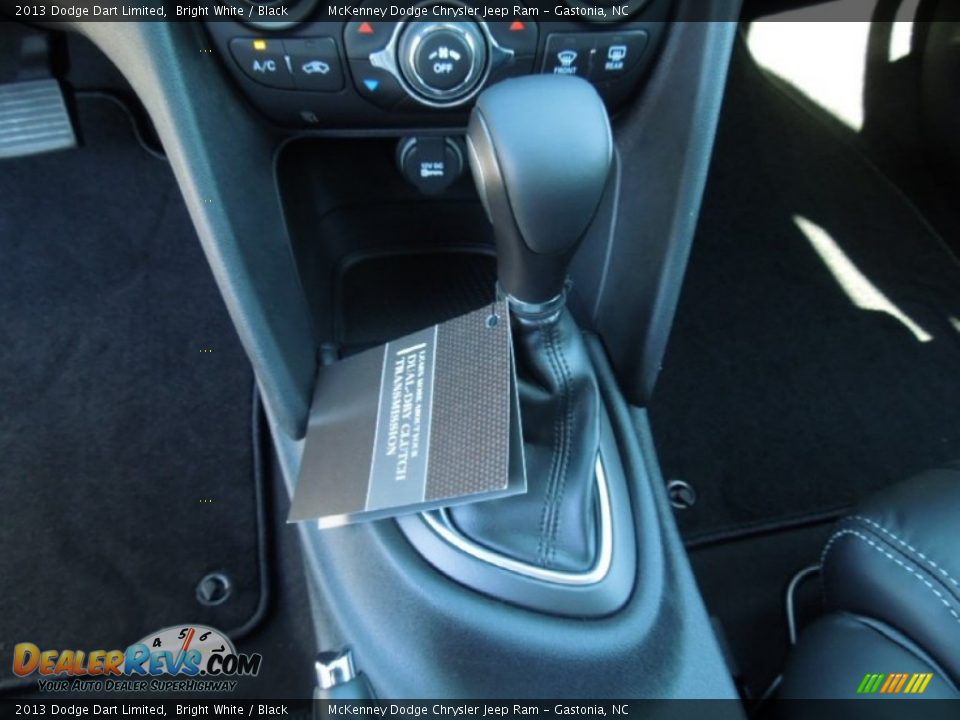 2013 Dodge Dart Limited Bright White / Black Photo #13