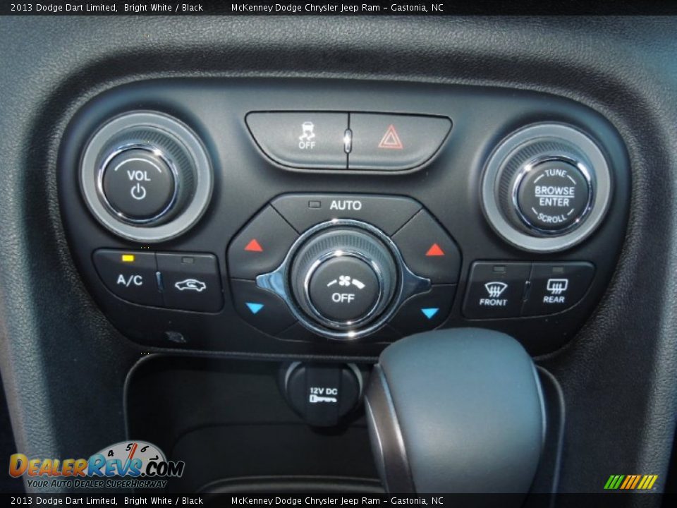 2013 Dodge Dart Limited Bright White / Black Photo #14