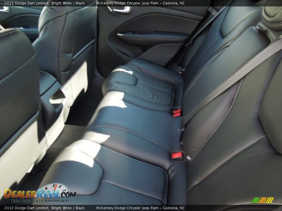 2013 Dodge Dart Limited Bright White / Black Photo #20