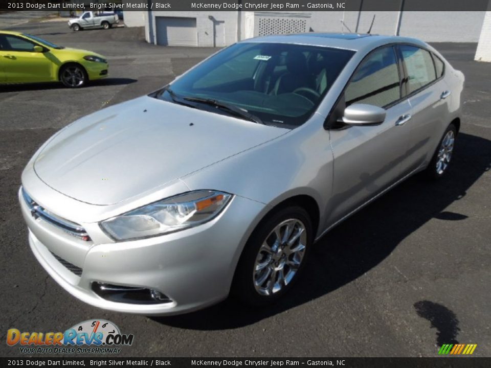 2013 Dodge Dart Limited Bright Silver Metallic / Black Photo #2