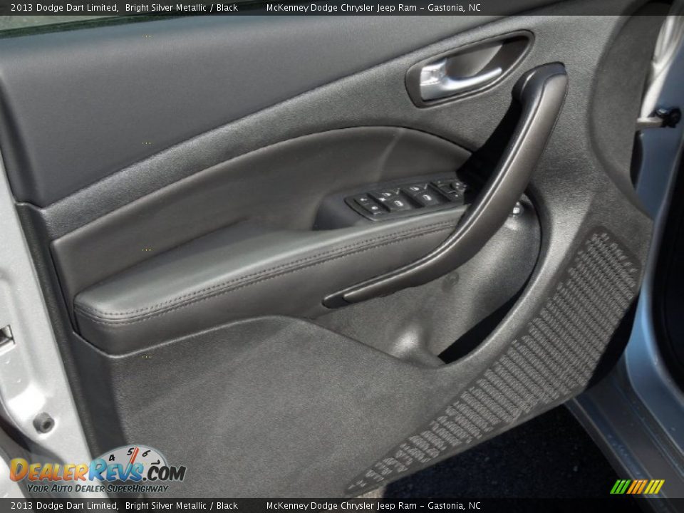 2013 Dodge Dart Limited Bright Silver Metallic / Black Photo #11