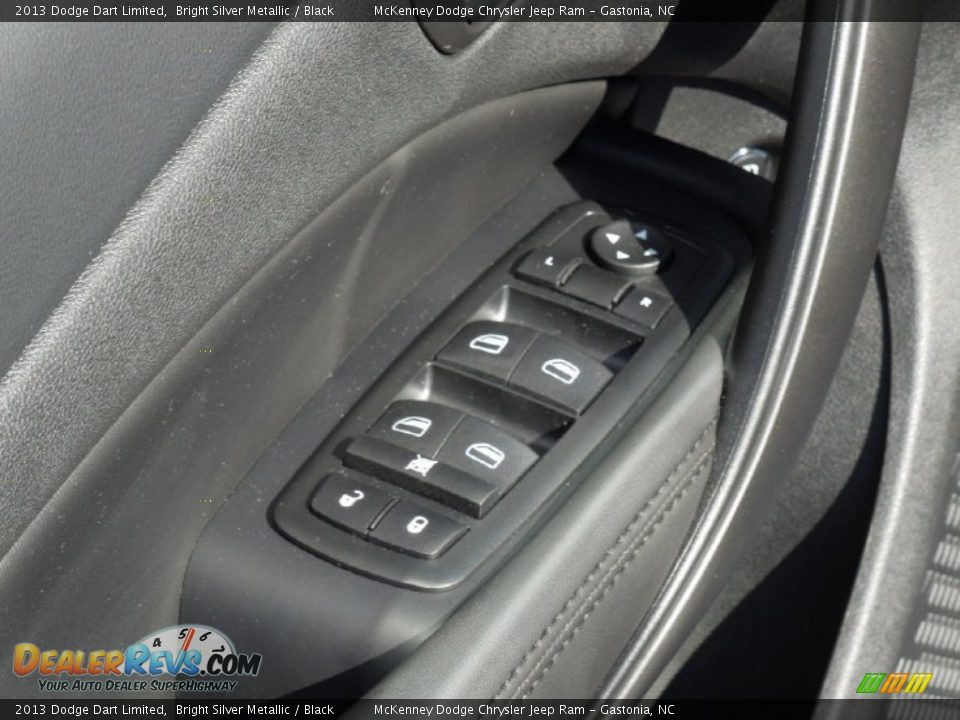 2013 Dodge Dart Limited Bright Silver Metallic / Black Photo #12