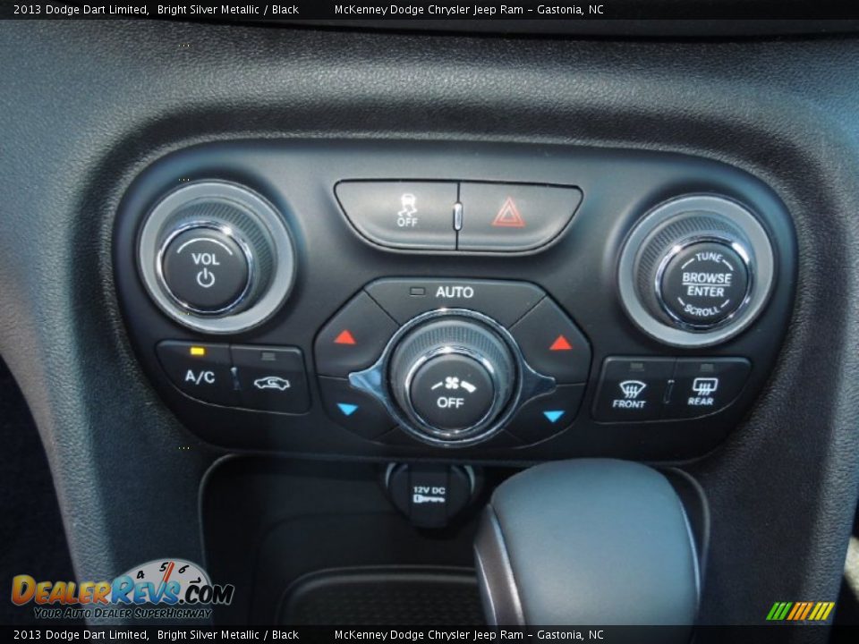 2013 Dodge Dart Limited Bright Silver Metallic / Black Photo #14