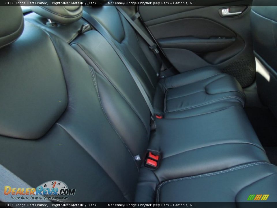 2013 Dodge Dart Limited Bright Silver Metallic / Black Photo #22
