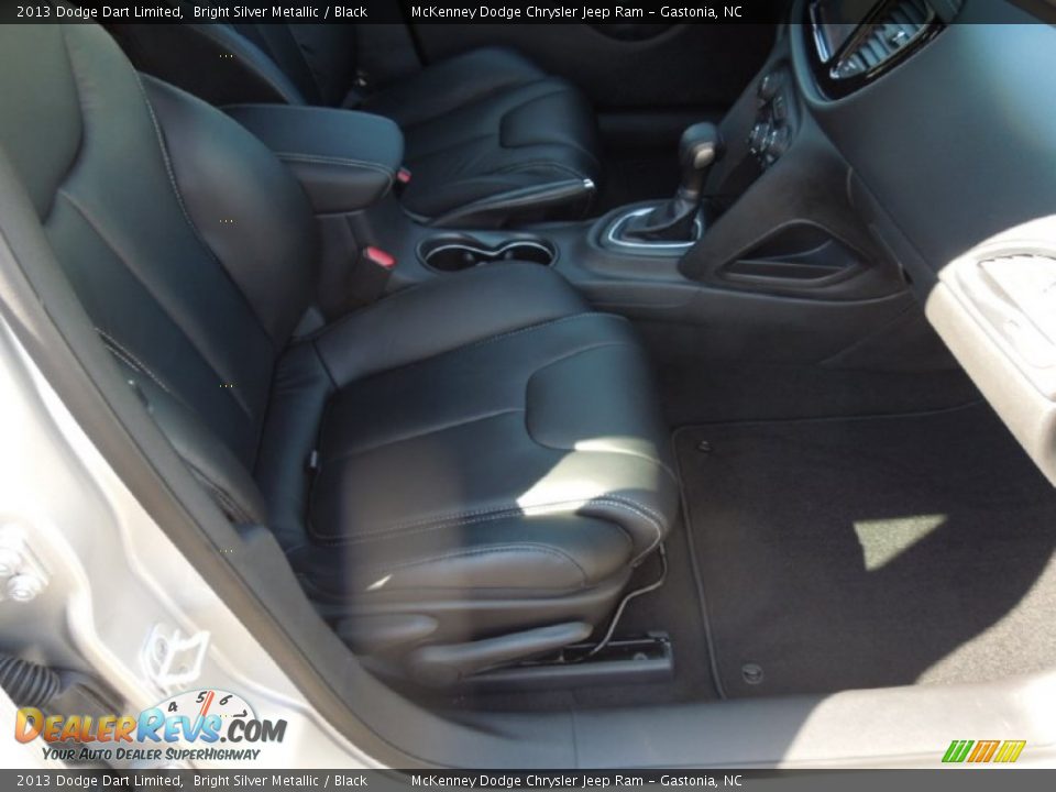 2013 Dodge Dart Limited Bright Silver Metallic / Black Photo #23