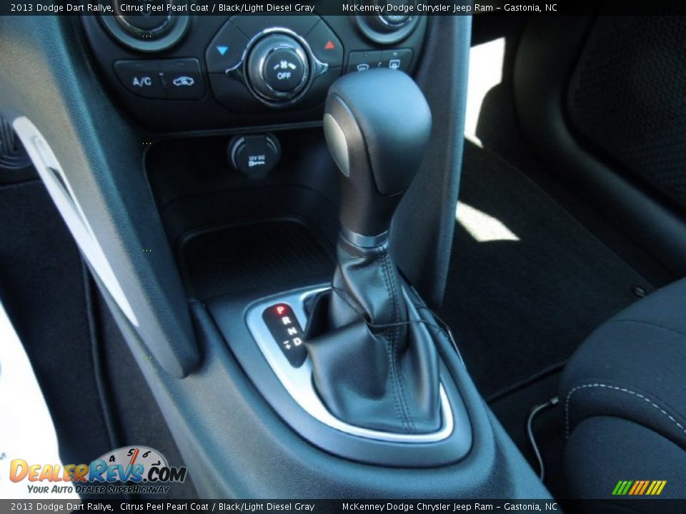 2013 Dodge Dart Rallye Citrus Peel Pearl Coat / Black/Light Diesel Gray Photo #11