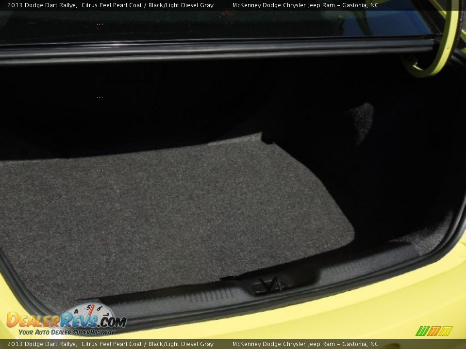 2013 Dodge Dart Rallye Citrus Peel Pearl Coat / Black/Light Diesel Gray Photo #18