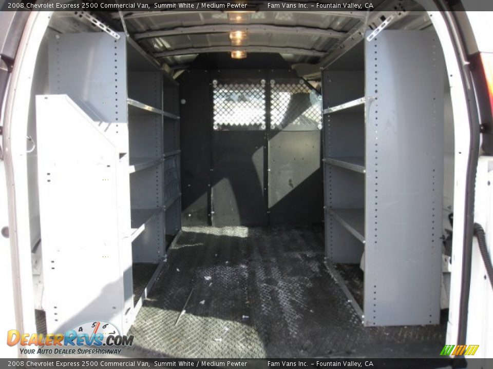 2008 Chevrolet Express 2500 Commercial Van Summit White / Medium Pewter Photo #7