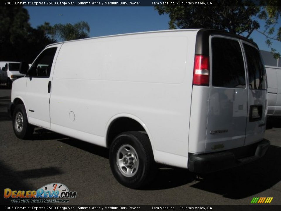2005 Chevrolet Express 2500 Cargo Van Summit White / Medium Dark Pewter Photo #4
