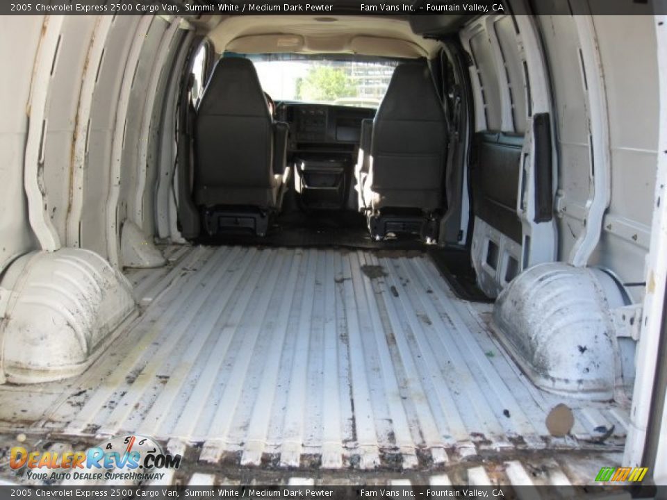 2005 Chevrolet Express 2500 Cargo Van Summit White / Medium Dark Pewter Photo #7