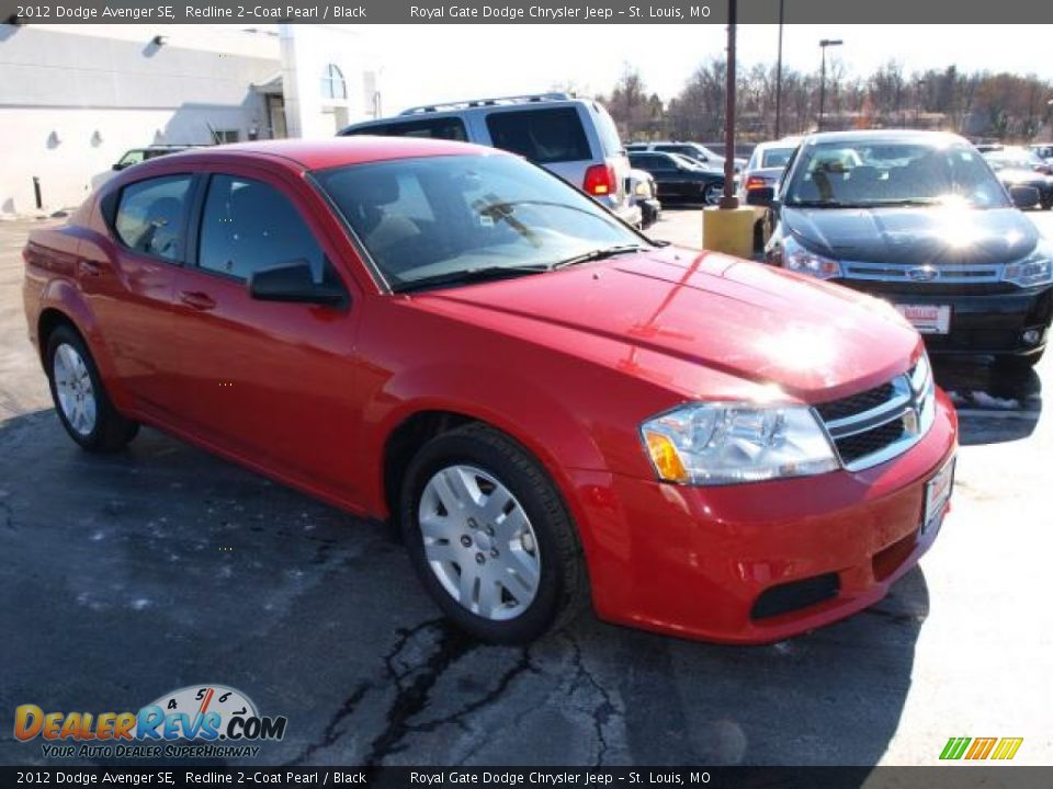 2012 Dodge Avenger SE Redline 2-Coat Pearl / Black Photo #2