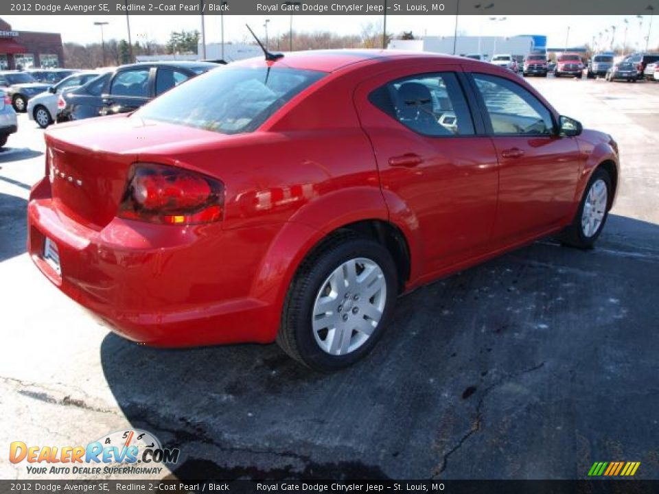 2012 Dodge Avenger SE Redline 2-Coat Pearl / Black Photo #3
