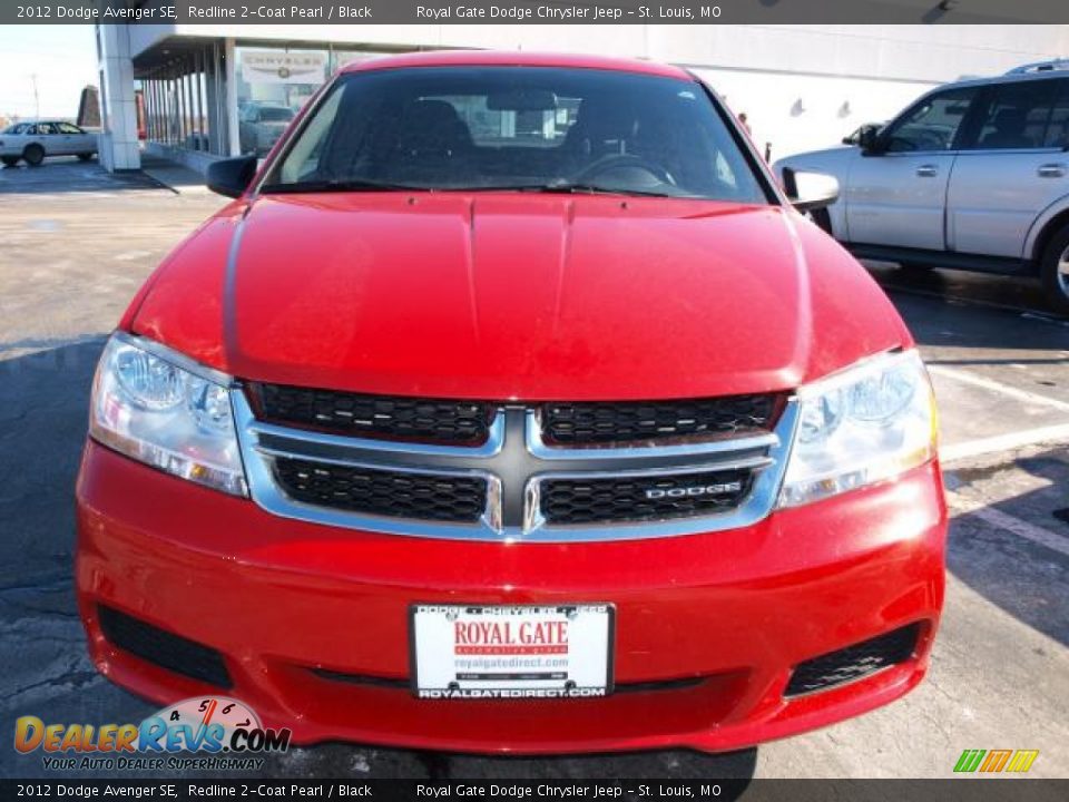 2012 Dodge Avenger SE Redline 2-Coat Pearl / Black Photo #8