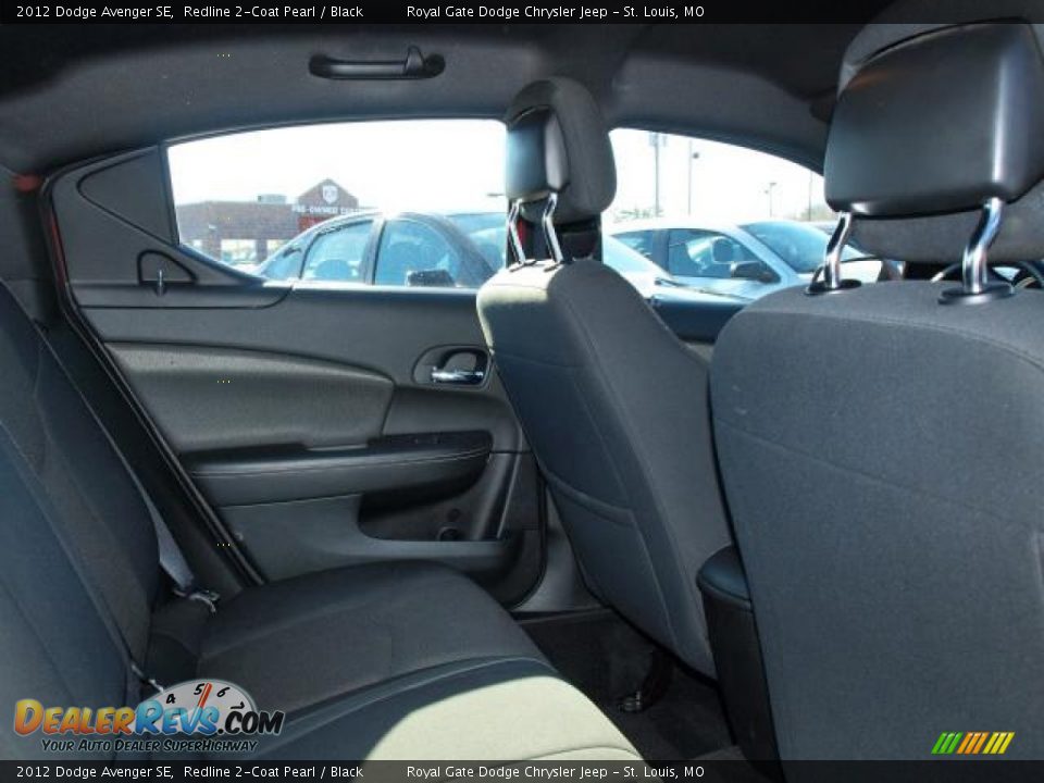 2012 Dodge Avenger SE Redline 2-Coat Pearl / Black Photo #9