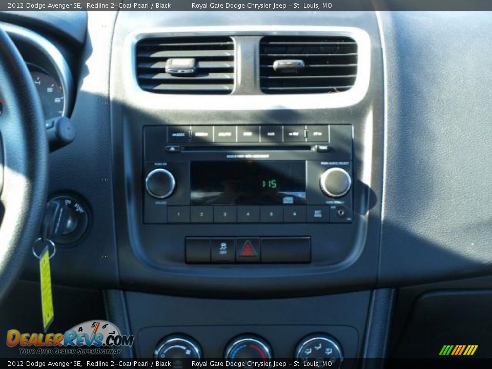 2012 Dodge Avenger SE Redline 2-Coat Pearl / Black Photo #12