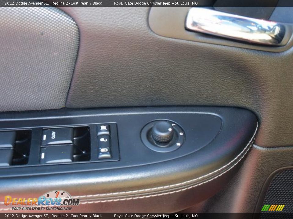 2012 Dodge Avenger SE Redline 2-Coat Pearl / Black Photo #15