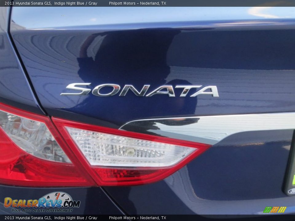 2013 Hyundai Sonata GLS Indigo Night Blue / Gray Photo #5