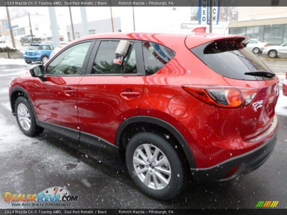 2014 Mazda CX-5 Touring AWD Soul Red Metallic / Black Photo #3