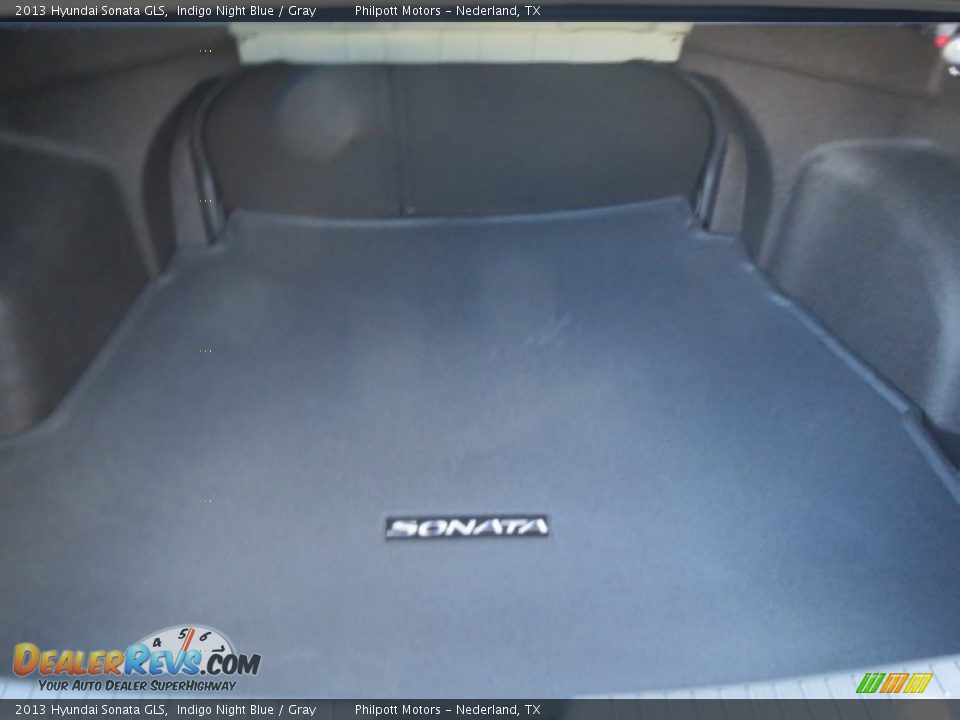 2013 Hyundai Sonata GLS Indigo Night Blue / Gray Photo #15