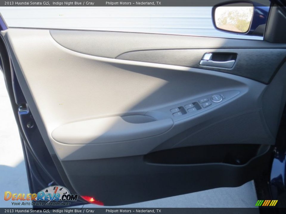 2013 Hyundai Sonata GLS Indigo Night Blue / Gray Photo #20