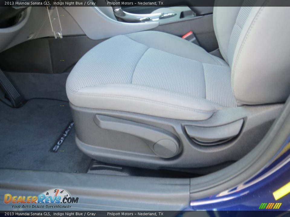 2013 Hyundai Sonata GLS Indigo Night Blue / Gray Photo #22